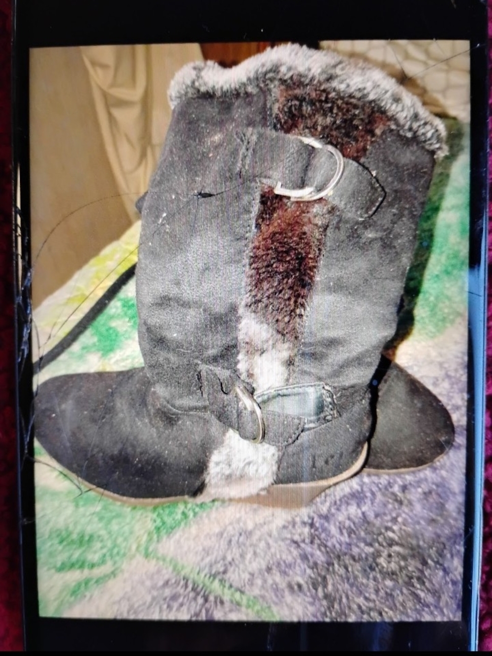 A Nice Pair Of Women's Fur Boots
